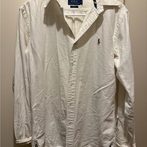 Polo by Ralph Lauren Classic White Button-Down Shirt